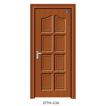 Puerta de madera de PVC (DTH-036)